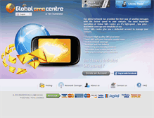 Tablet Screenshot of globalsmscentre.com